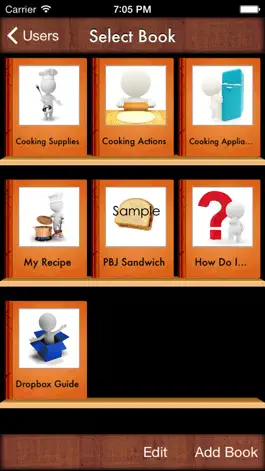 Game screenshot i Get... Cooking Vocabulary and Create Recipe Photo Sequence Books -  Social Skills Stories apk