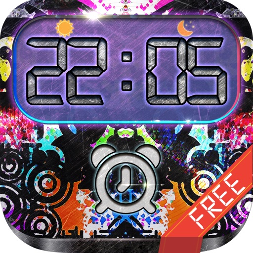 iClock – Punk Style : Alarm Clock Wallpapers , Frames and Quotes Maker For Free icon