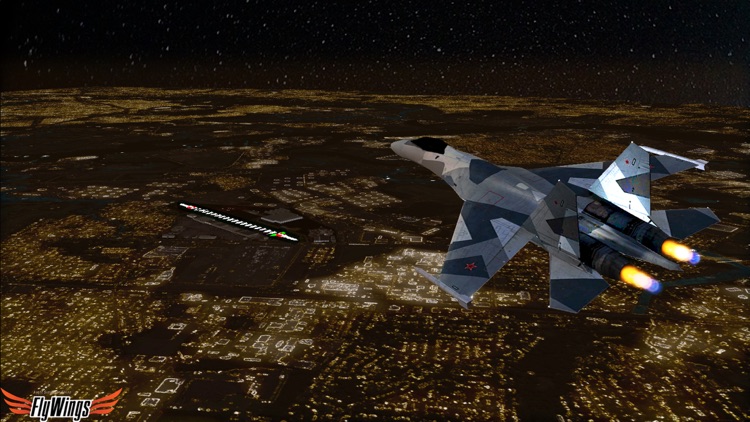 Flight Simuator New York FlyWings Night Fly 2015 screenshot-3