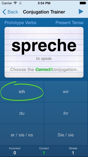 German Verbs Trainer(圖2)-速報App