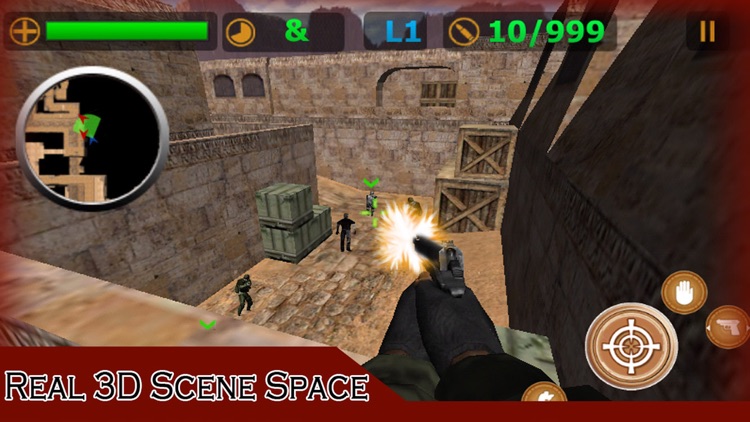 Critical Strike Sniper:Real 3D counter terrorist strike shoot game screenshot-3