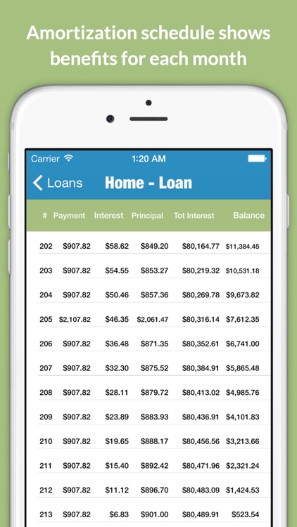 Loantune What If Loan Calculator