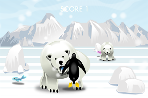 Penguin 3D Arctic Runner - Feed and Save Him - náhled