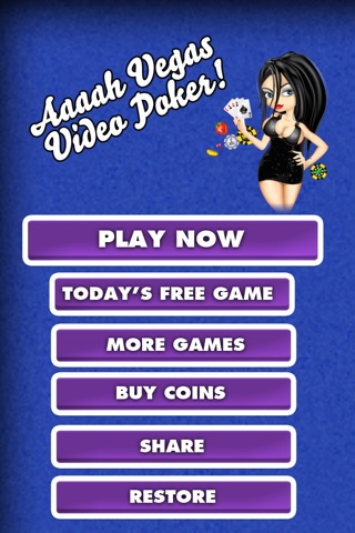 Aaaah Vegas Video Poker - FREE screenshot 4