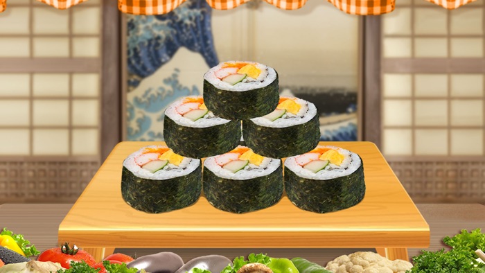 Japanese Chef Sushi Maker - Free