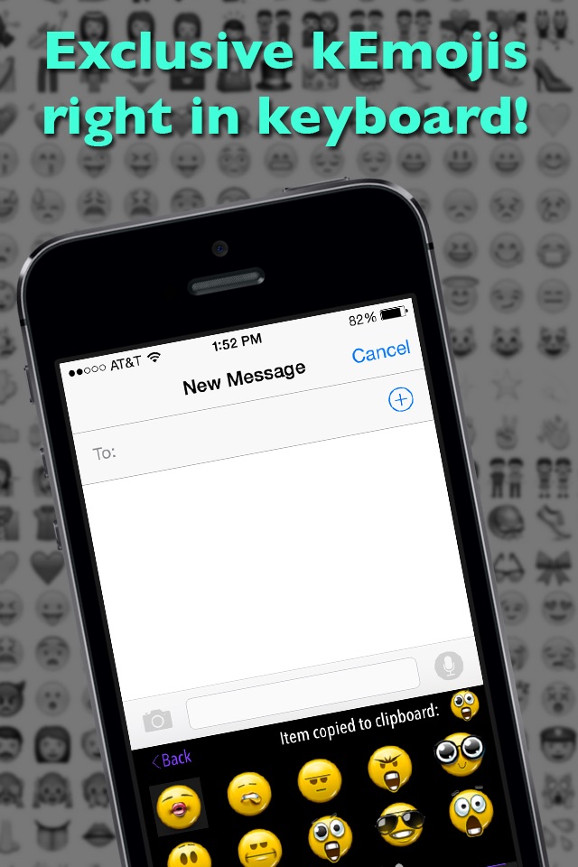 kEmoji Emoji & GIF Keyboard screenshot 4