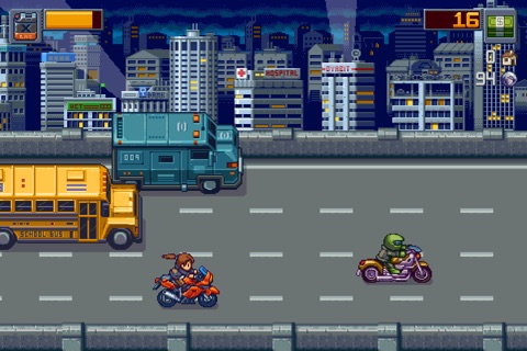 Bike Assault - High Speed Moto Drive Chase! screenshot 3