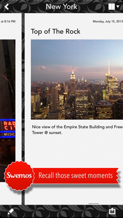 Swemos - Create photo albums and travel journals screenshot-3