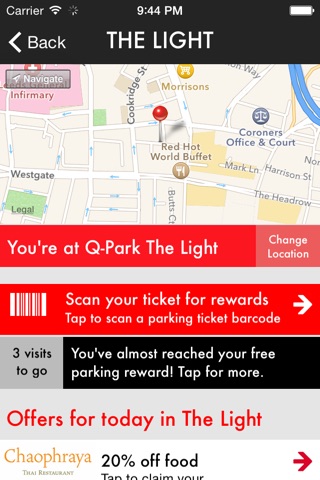 Q-Park Rewards - the parking loyalty app screenshot 4