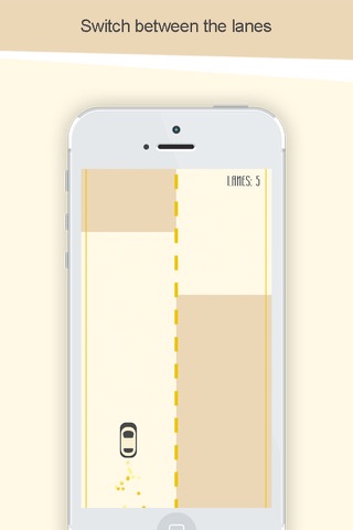 Lanes - Keep the car on the white lane screenshot 3