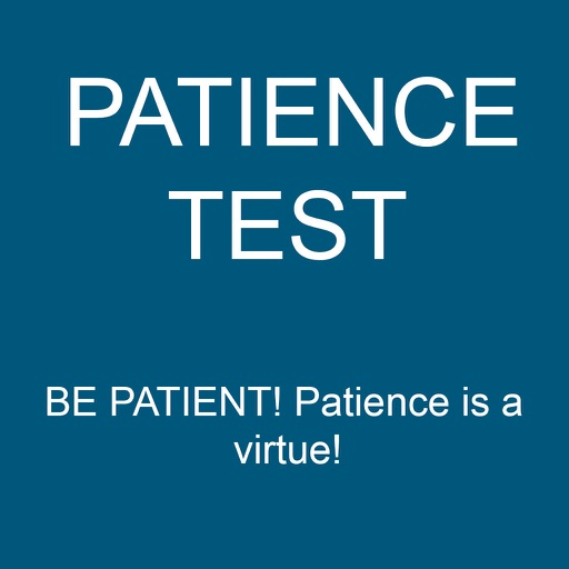 Patience Test iOS App