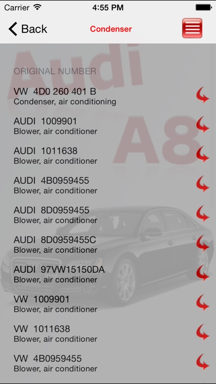AutoParts Audi A8 screenshot-3