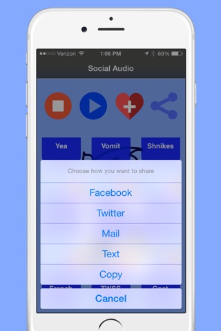 Social Audio - Share a swear, insult or mean witty response! screenshot 3