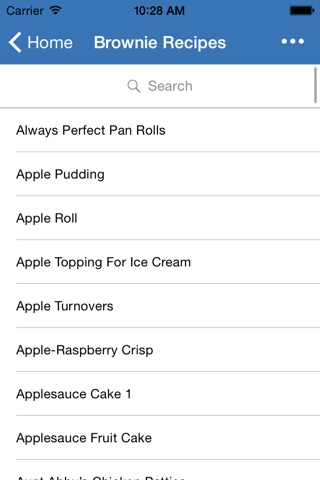 Quick and Simple Brownie Recipes screenshot 2