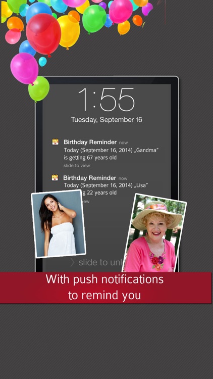 Birthday Reminder - Calendar and Countdown screenshot-3