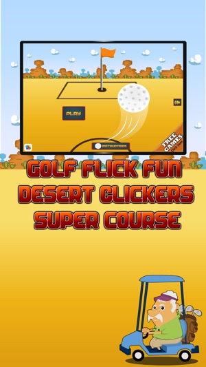 Golf Flick Fun Desert Super Course(圖1)-速報App