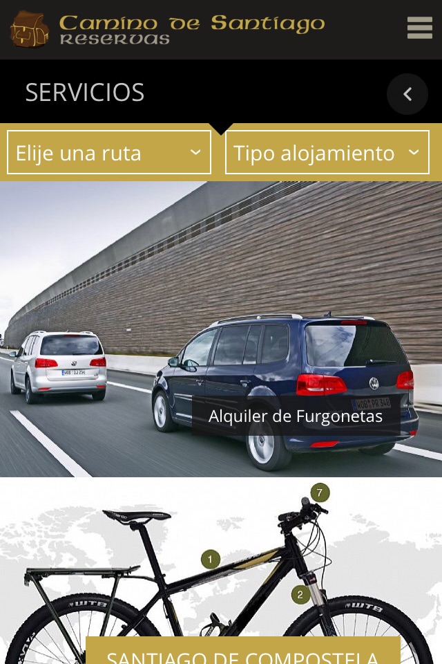 Camino de Santiago Reservas screenshot 4