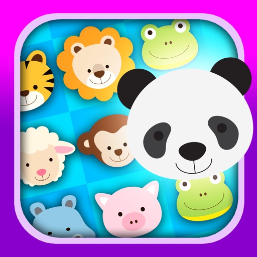 A Panda And Friends Journey Classic Match 3 Level Games Free Icon