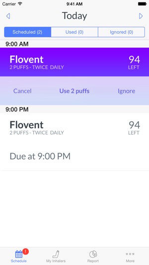 Inhale - Inhaler tracking, reminders, and reports(圖1)-速報App