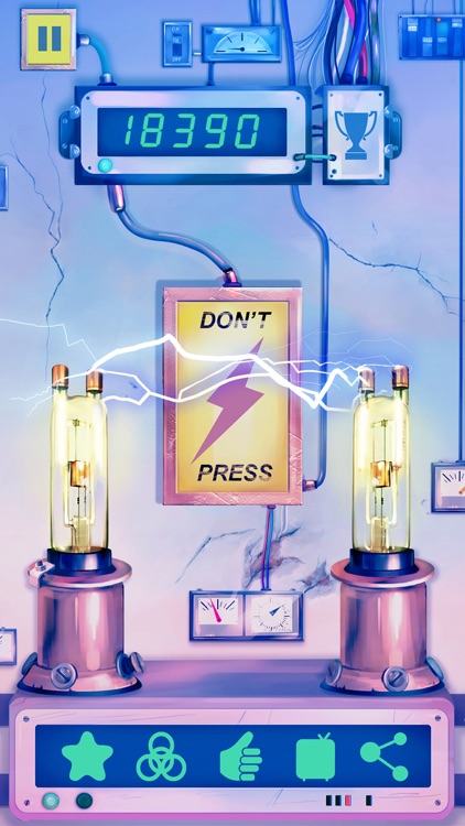 Don't Press - Electric Shock Risk