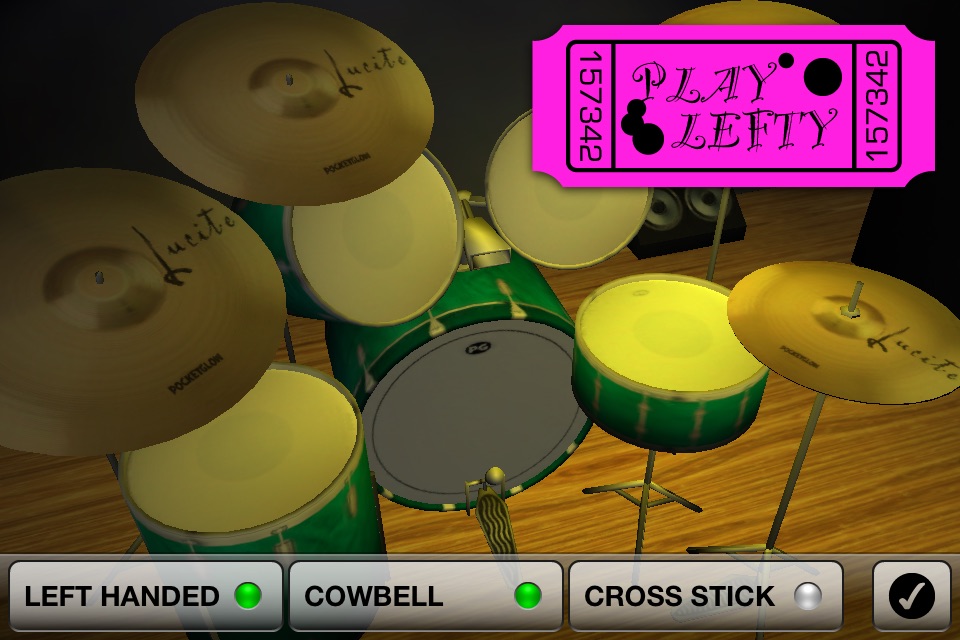 Spotlight Drums Pro ~ The drum set formerly known as 3D Drum Kit screenshot 4