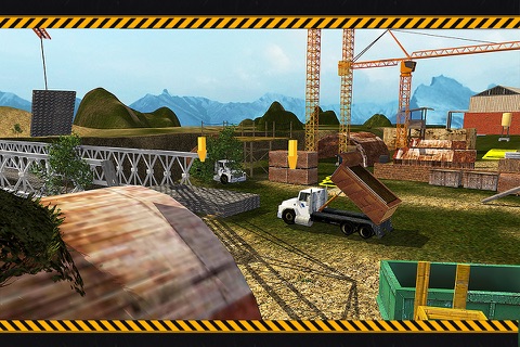 Bridge Builder Crane Simulator 3D – Construction crane simulation game screenshot 4