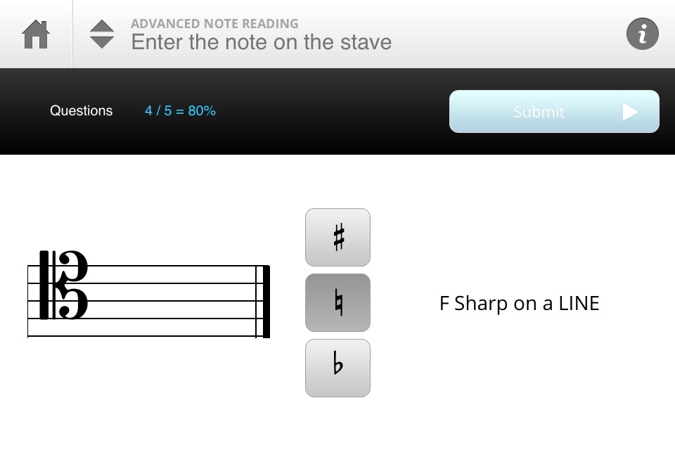 Musition Advanced Note Reading screenshot 4