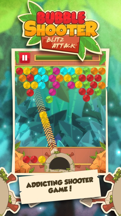 Bubble Shooter Attack: Blaster Popper Puzzle Game