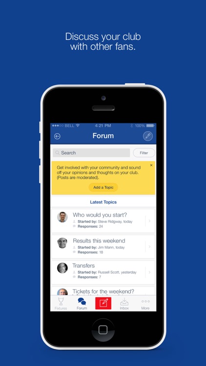 Fan App for Gillingham FC