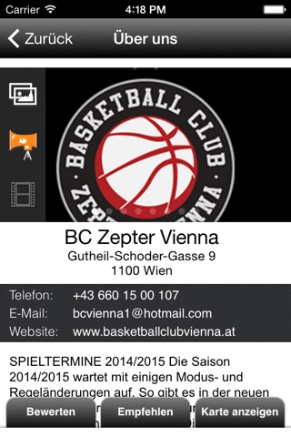 BC Zepter Vienna screenshot 3