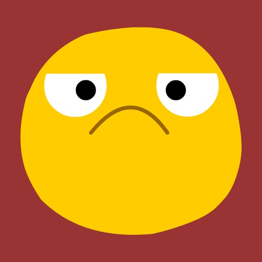 Don't Tap The Angry Face Icon