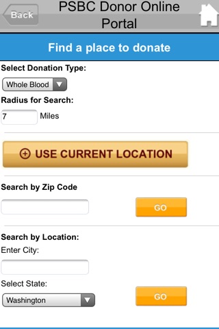 Puget Sound Blood Center screenshot 3