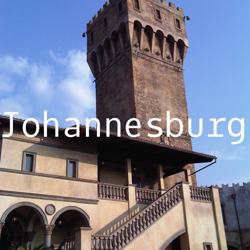 hiJohannesburg: Offline Map of Johannesburg (South Africa)