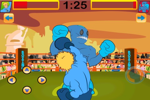 Cartoon Super-Hero Boxing Battle FREE - The Robot Zombie & Aliens Fighting Game screenshot 2
