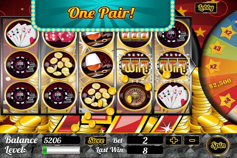 Fun Casino House of Spin & Classic Slots Machines Games Pro screenshot 3