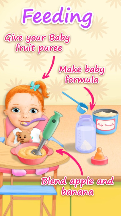 Sweet Baby Girl Newborn Baby Care - Kids Game