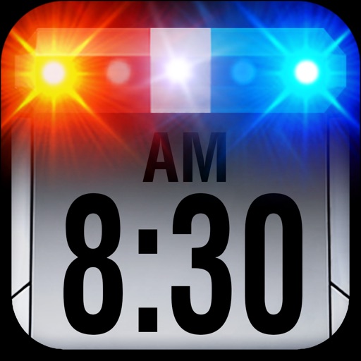 Police Car Alarm Clock