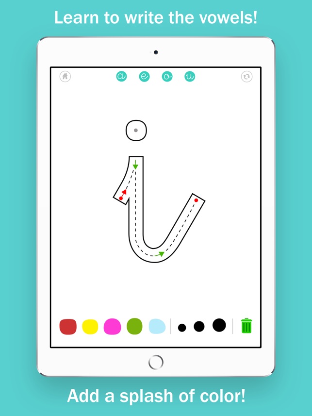 Learn to read and write the vowels - Preschool 2+(圖4)-速報App