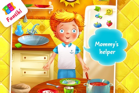 Hello Day: Evening (apps for kids) screenshot 2