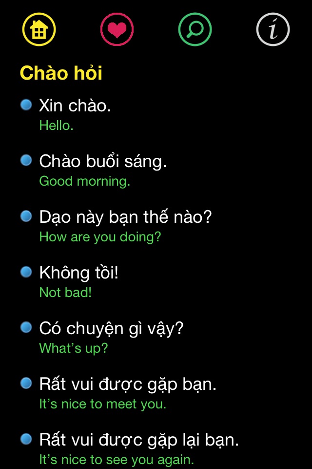 Sổ tay đàm thoại Anh-Việt screenshot 2
