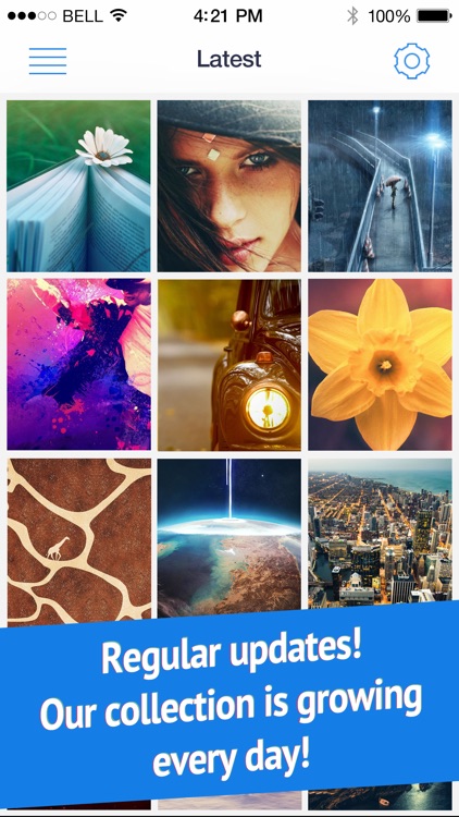 Wallpapers for iPhone 6 and 6 Plus (Retina HD ready parallax backgrounds) screenshot-3