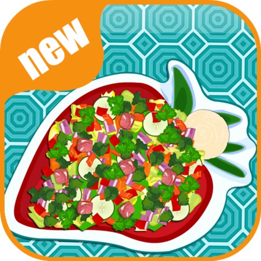 Cooking Vegetable Salad Icon