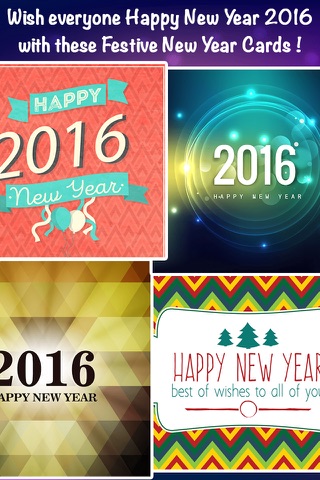 Happy New Year 2016 Cards & Greetings screenshot 2