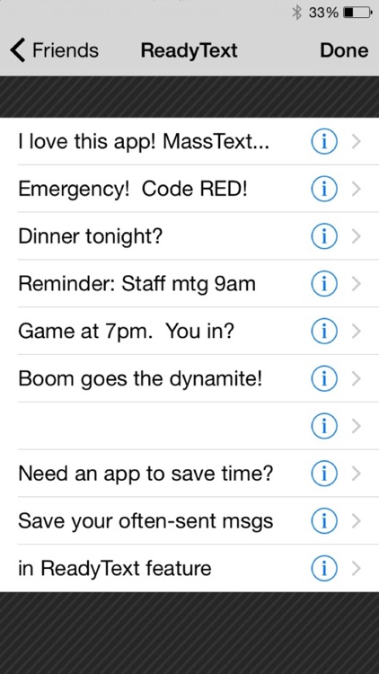Mass Text Message