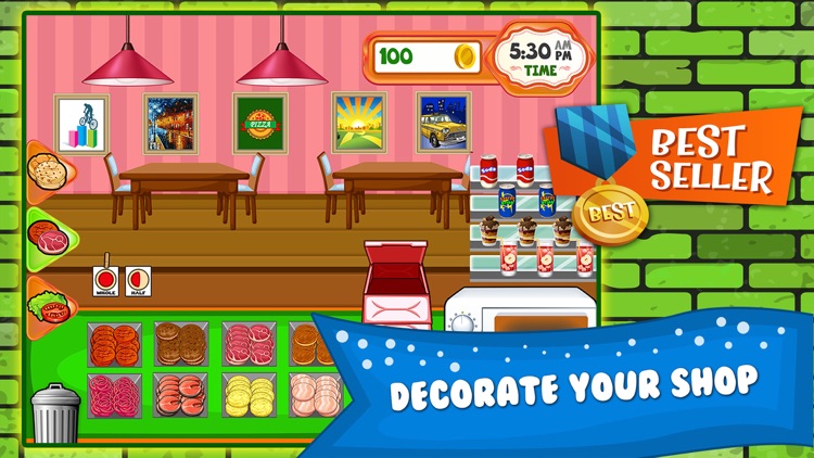 Burger Cooking Restaurant Maker Jam - the mama king food shop in a jolly diner story dash game!