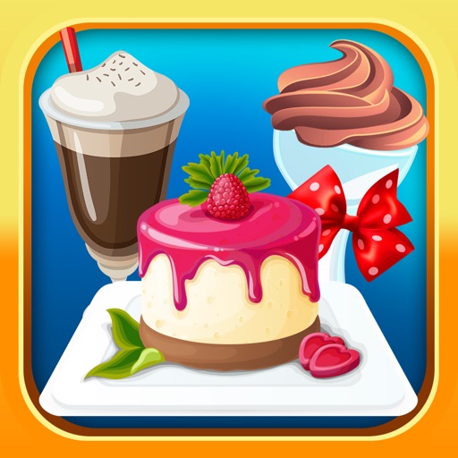 Crazy Dessert Kitchen Food Maker - make cookie, candy, cake jam and more games for kids icon