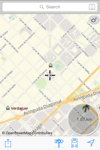 Barcelona : Offline Map screenshot 2