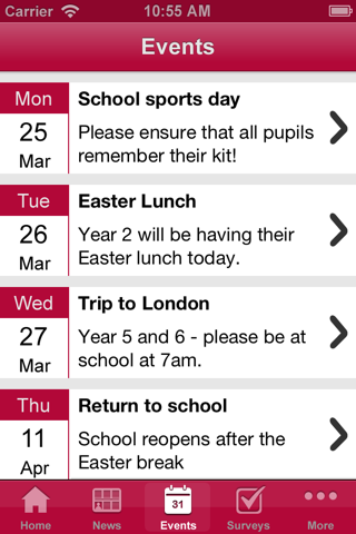 Townley Grammar School screenshot 3