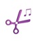 With “mp3 cut” app you can cut mp3 files to any length and save or share the files with friends
