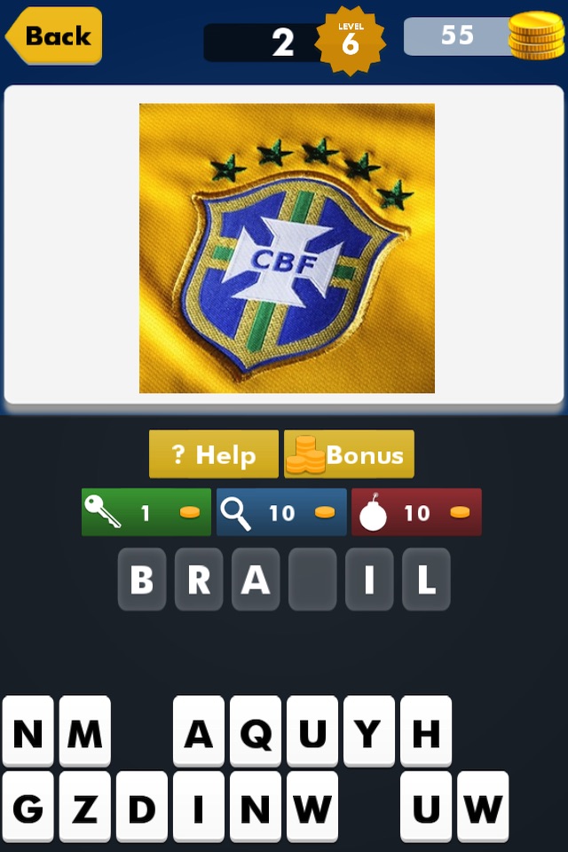 A Football Logo Quiz - ( Soccer Team Name Games Trivia 2k15 ) screenshot 4